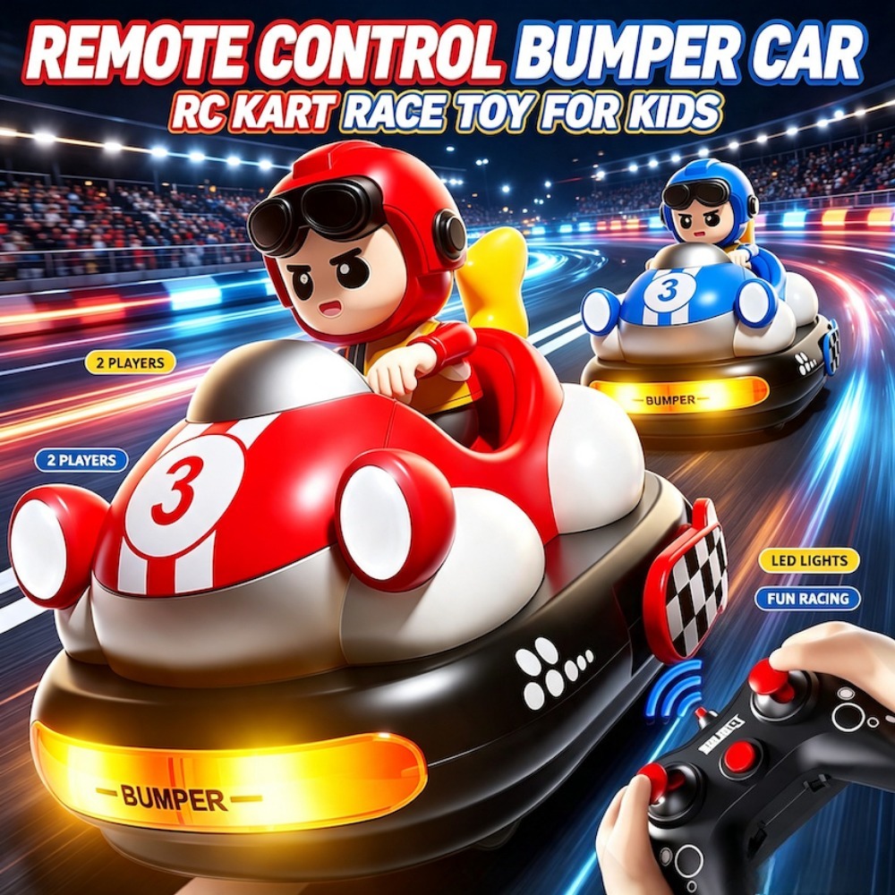Remote Control Toys - Ferngesteuertes Kart-Rennauto-Spielzeug für zwei Spieler mit