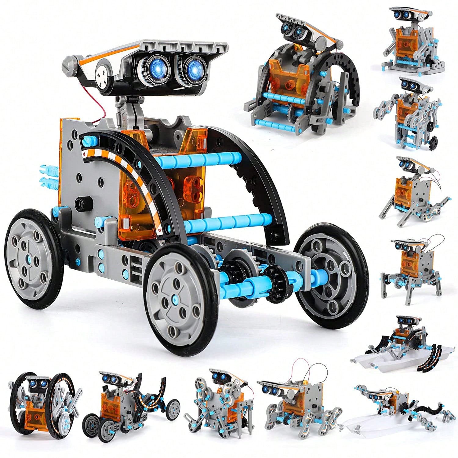 12-in-1-Solar-Roboter-Bausatz, – Stem Solar Robot Kit For Kids Bewertung und Preis