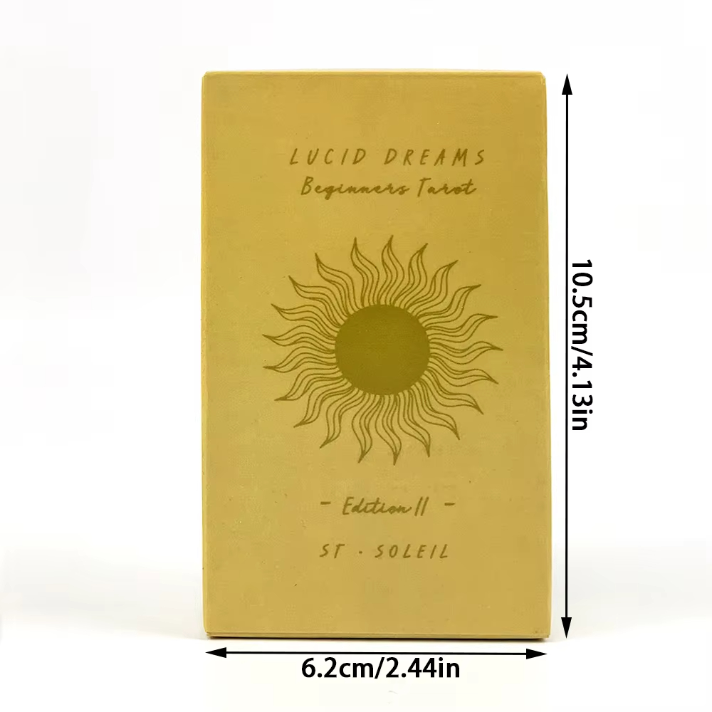 Lucid Dreams Anfänger Tarot De – Tarot Cards Deck With Guidebook Bewertung und Preis