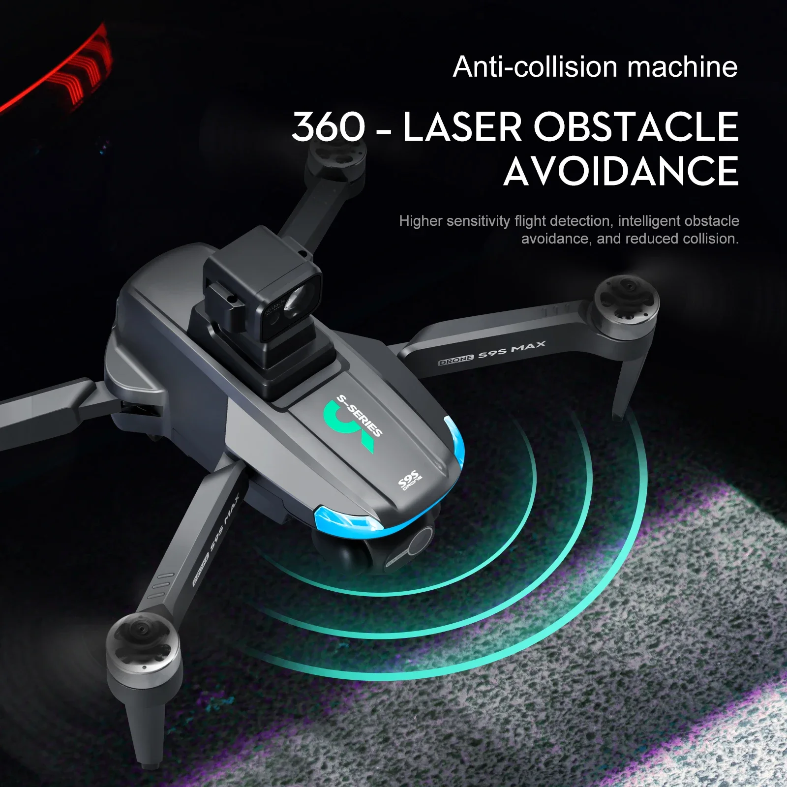 NEUE S9S MAX MINI Drone 4K 2-A – Fpv Brushless Rc Drone 4K Bewertung und Preis