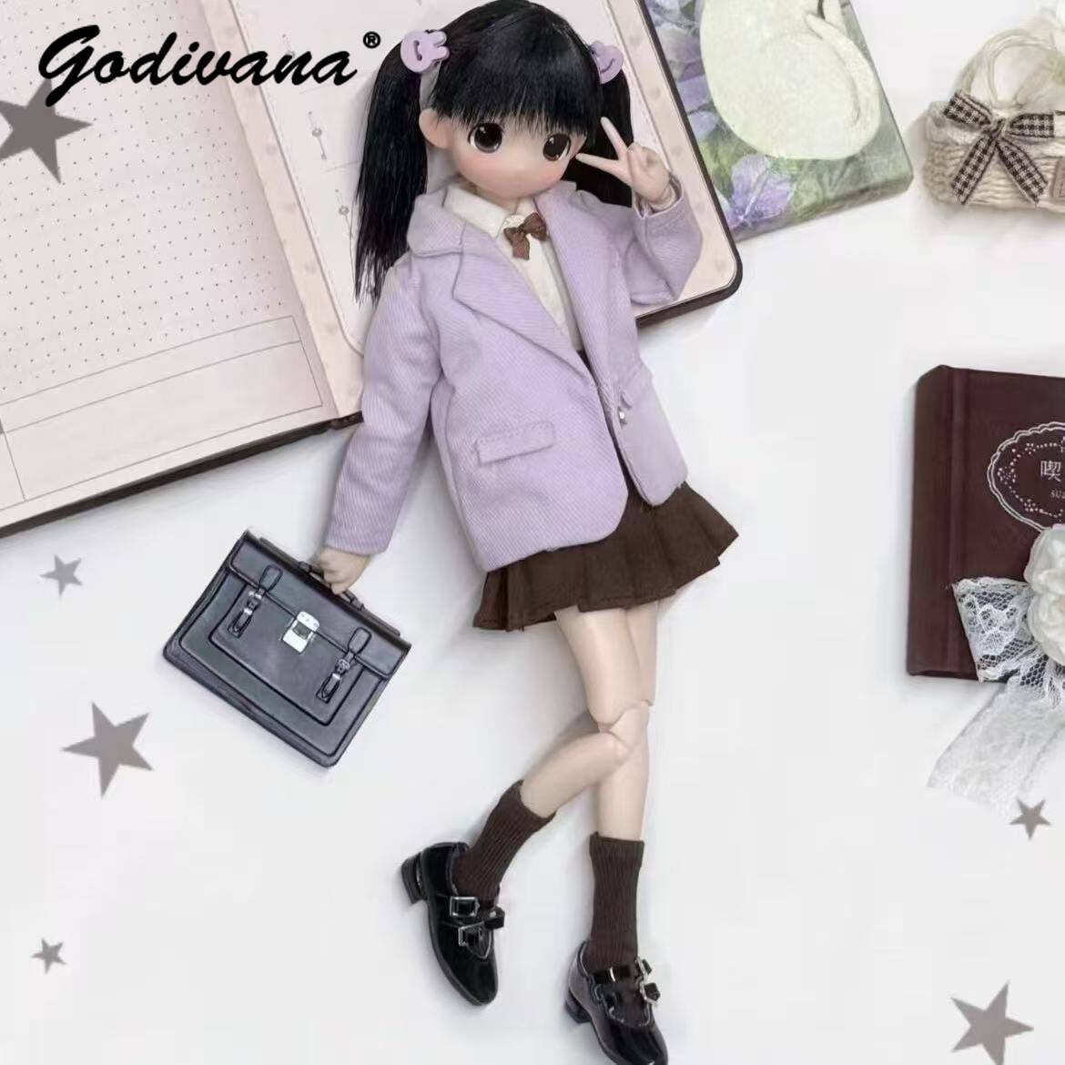 Blythe/OB22/24/azone Puppenkle – Bjd Doll 1 6 Full Set With Clothes Bewertung und Preis