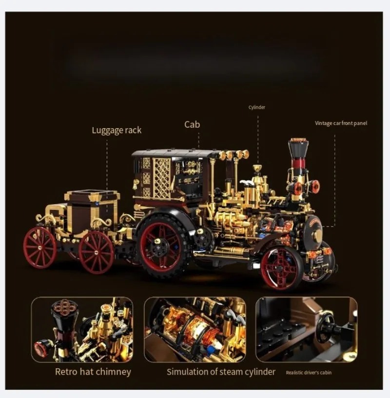 Kreatives 1331-teiliges Vintag – Building Blocks Bewertung und Preis
