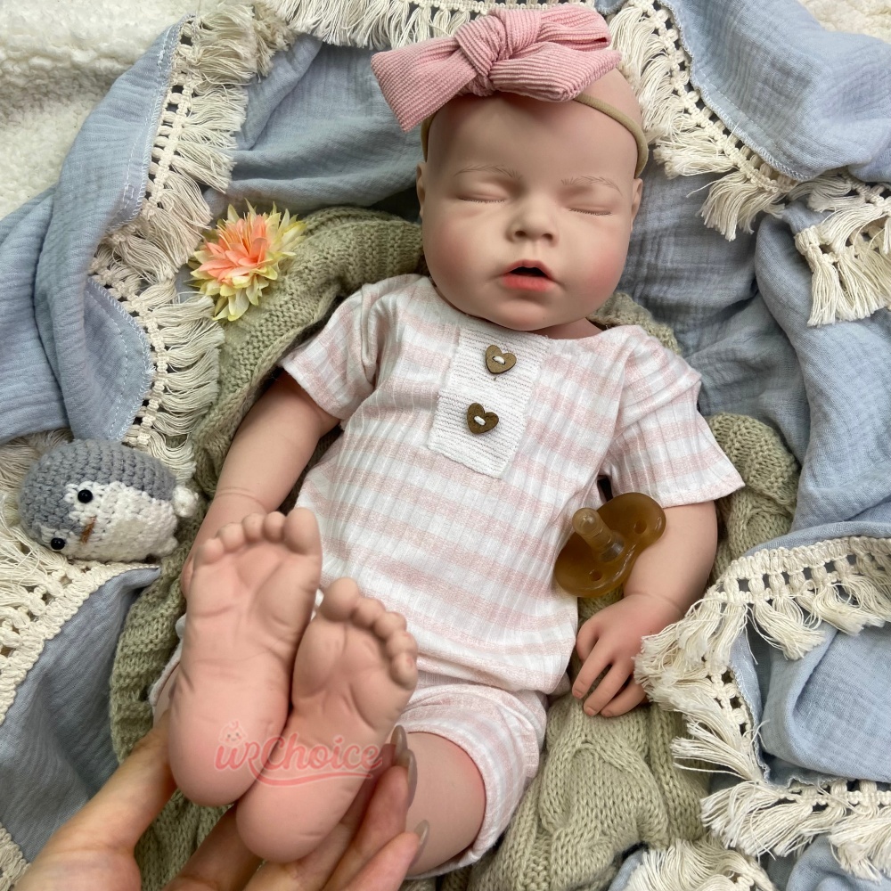 20 Zoll Mollige Gewichtete Mäd – Reborn Baby Doll Silicone Realistic Bewertung und Preis